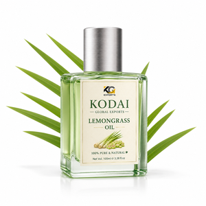 Aceite Esencial de Limoncillo de Tamil Nadu 100% Puro y Natural de Primera Calidad, Destilado al Vapor, para Aromaterapia y Cuidado Facial, Kodai Global Export - Product Image 1