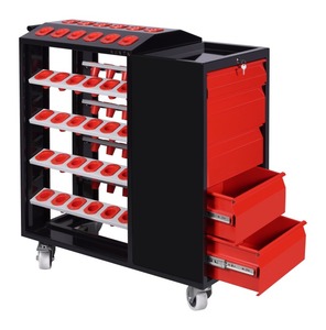 รถเข็นเก็บเครื่องมือ VMC/CNC พร้อมลิ้นชัก |   รถเข็นเครื่องมือเคลื่อนที่และสถานีงานอุตสาหกรรม - Product Image 2