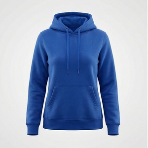 Sweat-shirt à capuche surdimensionné pour femme, de haute qualité, design personnalisé, lourd, uni, pour les saisons d'hiver - Product Image 1
