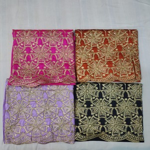 Sous-jupe somalienne tendance de qualité supérieure en tissu de soie taffetas Gorgura avec broderie florale pour un style décontracté - Product Image 1