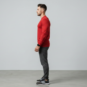 REXFIT SPORTS OEM Camisetas Deportivas Personalizadas para Hombre, Manga Larga, Transpirables, Ropa Casual - Product Image 3
