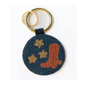 Breloque de clé en verre perlé Cœur Rouge - Légère et décorative, cadeau d'anniversaire, d'Halloween ou de mariage pour filles, pour sacs à main et cabas - Product Image 4