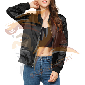 Chaqueta de Satén para Mujer, Invierno, Larga, Cortavientos, Transpirable, Ecológica, de Alta Calidad, Nuevo Estilo - Product Image 6
