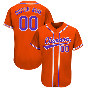 Jersey de béisbol de poliéster 2025 personalizado 100% para hombre, ropa deportiva de alta calidad con impresión por sublimación al por mayor para clubes juveniles - Product Image 5