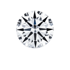 เพชรทรงกลม 1 กะรัต D VVS-VS เจียระไนแบบเต็มเม็ด เพชรแฟนซีไลท์เพาะเลี้ยงในห้องปฏิบัติการ ขายส่งแบบเม็ดเดี่ยว CVD ซูราต์ สำหรับทำเครื่องประดับหรูหรา - Product Image 1