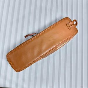 Étui classique en cuir avec motif floral gravé à la main pour lisseur et fer à boucler, résistant à la chaleur, organiseur de voyage - Product Image 4