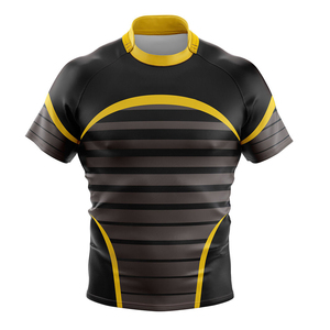 Maillots de rugby personnalisés pour hommes, sublimés, respirants, grandes tailles, uniformes sportifs, vêtements d'équipe, maillot de rugby de haute qualité - Product Image 4