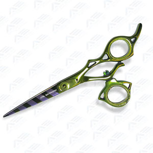 Ciseaux de coiffure professionnels pour salon et barbier, instruments de beauté haut de gamme, ciseaux de barbier élégants en acier inoxydable - Product Image 4