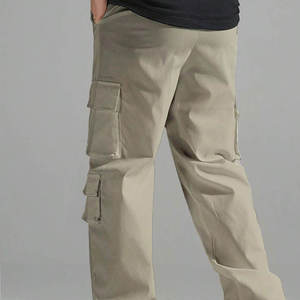 Pantalon décontracté homme à entrejambe bas, coupe décontractée, tissu respirant, étiquette personnalisée, taille élastique, streetwear, fabricant de pantalons à entrejambe bas - Product Image 2