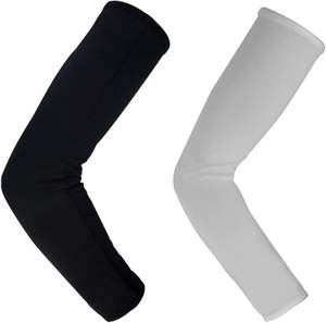 PURE Manchons de compression unisexe pour bras, personnalisables avec logo, protection solaire, pour le sport, le cyclisme, le gaming et le tir - Product Image 2