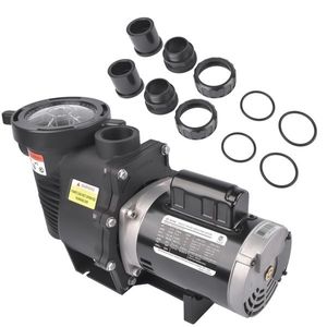 Pompa per Piscina Monofase 0.75HP per Piscine e Spa 115/230V, Filtro Elettrico Trifase Anticorrosione W3SP2605X7 per Vasche Idromassaggio - Product Image 4