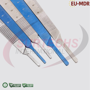 Surtechs Acier inoxydable stérile # 10 lames de scalpel # Kit d'instruments dermatologiques de précision pour dermaplaning à 3 poignées, manuel, certifié CE - Product Image 2
