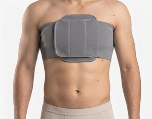 ORTHOWRAP Soutien thoracique post-chirurgical respirant, réglable, léger et pliable avec fermeture auto-agrippante pour la rééducation - Product Image 1