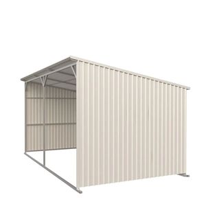 Capannone per Bestiame in Metallo Zincato 12FT X 20FT per Fattoria, 240 Piedi Quadrati, Pannelli Ondulati 27 GA, Montaggio Scorrevole TMG MS1220L - Product Image 4