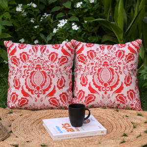 Đầy Màu sắc kỹ thuật số nghệ thuật in <span class=keywords><strong>Canvas</strong></span> Cushion Cover hiện đại sofa ném gối cho phong cách phòng khách trang trí nội thất bán buôn Ấn Độ - Product Image 2