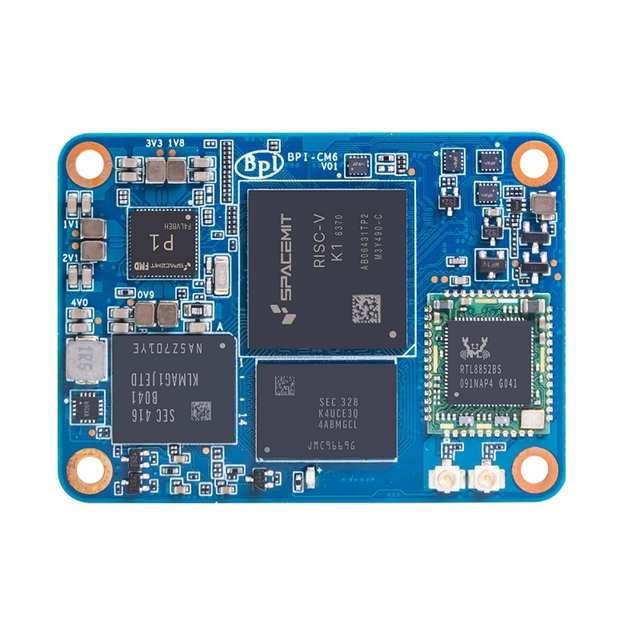 Banana Pi BPI-CM6 Development Board 8 Core SpacemiT K1 RISC-V Chip Industrial Grade 2.0 TOPs