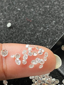 Diamantes cultivados en laboratorio calibrados al por mayor, 0.5ct, redondos, VVS, color D, brillo intenso, para producción - Product Image 2