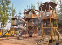 Parque infantil al aire libre, Columpio de madera, parque infantil al aire libre, parque infantil de madera para niños, parque infantil al aire libre