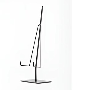 Iron Geometric <b>Easel</b> Stand Minimalist Home Decor Floor Mount Durable Living Room Display - Product Image 3