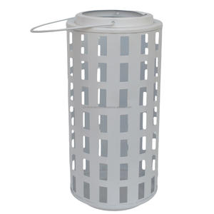 Linterna de diseñador de color blanco y clásico, el mejor diseño de acabado, candelabros, linternas, decoraciones para interiores, farolillos con soporte de luz en T - Product Image 1