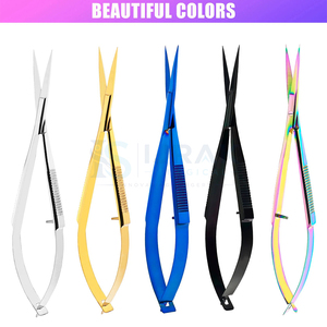 Stainless Steel Straight Sharp Swallowtail <b>Cuticle</b> <b>Scissors</b> Manicure Nail Clippers for Double Eyelid & Canthoplasty Beauty Tool - Product Image 5