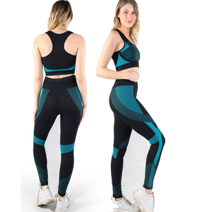 Ropa Deportiva Personalizada, Conjuntos Deportivos para Mujer con Logotipo Personalizado, Conjuntos de Gimnasio de 2 Piezas, Conjuntos de Yoga Sexys de Alta Calidad para Mujer - Product Image 5