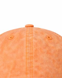 Gorra de Béisbol de Algodón Lavado Color Durazno Naranja, Lisa, Ajustable, Unisex, Deportiva, Informal, Transpirable, Cómoda, de Primera Calidad - Product Image 5
