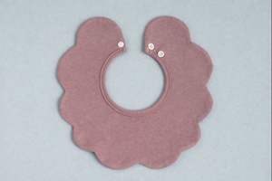 Babero JALBEBE para Bebé, con Diseño de Flor, de Algodón Suave, con Broches, Ecológico, Antibacterial, Lavable, para Alimentación - Product Image 5