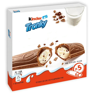 Barritas de Chocolate Ferrero Kinderr Tronky Cremosas y Crujientes, Paquete de 3 de 90g, Precios de Mayoreo para Exportación - Product Image 6