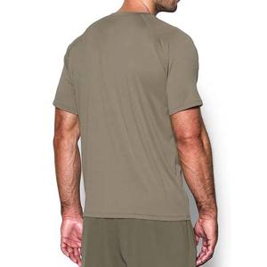 T-shirts Homme Col Rond Haute Qualité Coupe Slim Musculation Polyester/Coton Design Uni Streetwear Été Manches Courtes - Product Image 2