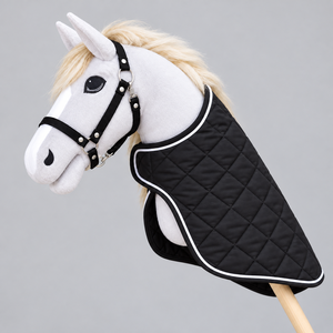 Stylish hobby horse rugs offering <b>soft</b> fabric appealing colors and reliable stitching for imaginative equestrian <b>play</b> - Product Image 1