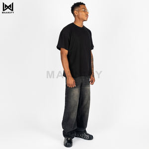 Camiseta Urbana Personalizada al por Mayor, Unisex, Gruesa, 100% Algodón Peinado, Premium, Lisa, OEM, Marca Privada - Product Image 6