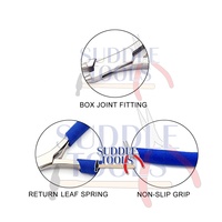 PINCE À BECS ROND FINE MICRO O-SHAPE MÂCHOIRES BIJOUX FABRICATION DE BIJOUX ORFÈRE OPTICIEN OEIL OPTIQUE OUTILS DE RÉPARATION DE CADRE EN VERRE