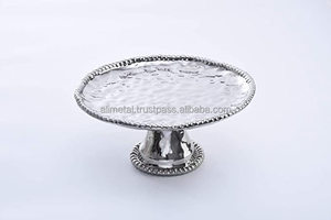 Support à gâteau décoratif en aluminium et métal, personnalisable et Unique, pour les fêtes et les mariages - Product Image 2