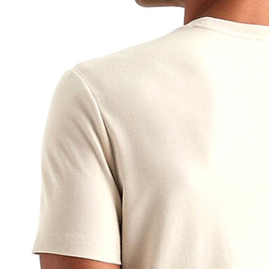 Fournisseur de t-shirts brodés pour hommes, t-shirt en coton doux de haute qualité avec logo brodé détaillé pour t-shirt homme en marque privée - Product Image 5