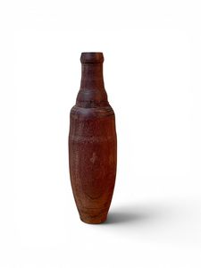 Florero de madera artesanal para suelo |   Florero Decorativo Moderno en Color Marrón Púrpura con Acabado de Madera Pulida |   R HANDICRAFT Hogar Artesanal - Product Image 3