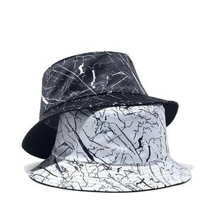 Sombrero de Pescador Unisex con Estampado Geométrico, Impresión Digital, Poliéster, Estilo Casual para Primavera/Verano, para Adultos - Product Image 6