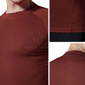 Premium Sports Rash Guard Featuring Flatlock Stitching Durable Fabric And Comfortable Compression Fit For Daily Performance - Product Image 6