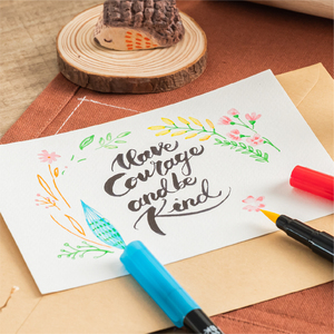 Rotuladores de Doble Punta SIMBALION de Alta Calidad, 12 Colores, Punta Fina de Fieltro, Colores Mezclables a Base de Agua, Juego de Marcadores para Arte, Diseño y Cómics, EN 71 ASTM - Product Image 3