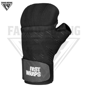 Supports de poignet élastiques durables de haute qualité et haute performance, tissu anti-transpiration, grip antidérapant, bandages rapides pour l'entraînement de boxe - Product Image 2