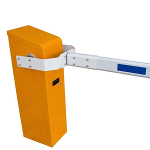 Barrière de circulation anti-collision avec fonction anti-collision arrière, protection IP65, moteur sans balais, bras de 8 m ou plus, gestion du stationnement automobile - Product Image 1