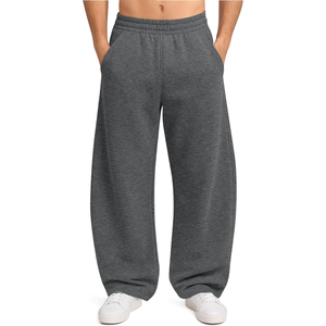 OEM ODM Baggy <b>Trousers</b> Men Premium Cotton Relaxed Fit Fashion Apparel Supplier - Product Image 3