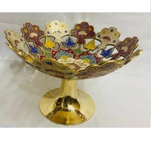 ชุดชามครัวแบบโบราณ 2 ใบ สำหรับตกแต่งโต๊ะ ใส่ผลไม้ และเก็บของ เหมาะสำหรับเทศกาลขนาดใหญ่ - Product Image 4