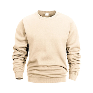 เสื้อสเวตเชิ้ตคอกลมแบบยูนิเซ็กซ์ สีพื้น เรียบง่าย ใส่สบายสำหรับฤดูหนาว แฟชั่นอุ่นๆ ทรงโอเวอร์ไซส์ มีโลโก้ด้านหน้า เหมาะสำหรับเล่นกีฬาและสวมใส่ในชีวิตประจำวัน - Product Image 6