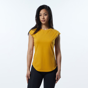 Camisetas de Mujer Performance Fit Luxury Velocity, 100% Algodón, Cuello Redondo Regular, Ropa Urbana de Verano, Secado Rápido, Logotipo, Camiseta de Mujer - Product Image 1