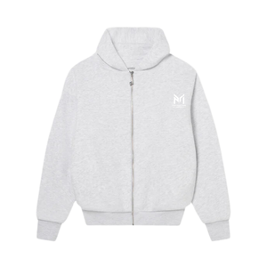 Sweat-shirt à capuche gris pour homme Pak Muntaha, coupe ample, vêtements décontractés, automne, tricoté en polaire, 100% coton - Product Image 1