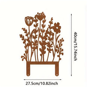 CIFbuy Pali Decorativi Quadrati Vintage in Ferro per Giardino, Segnaposto per Esterni e Patio, Ideali per Paesaggistica e Decorazioni da Giardino, Consigliati per Ambienti con Pioggia - Product Image 6