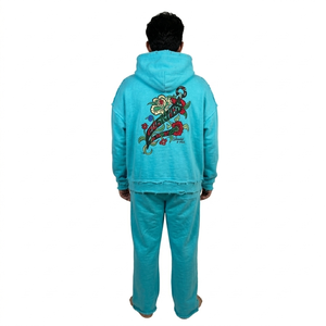 Conjunto Deportivo de Diseño para Hombre, Cómodo y Elegante, Colección de Tallas Grandes, Traje Deportivo Sólido de Fabricante - Product Image 2