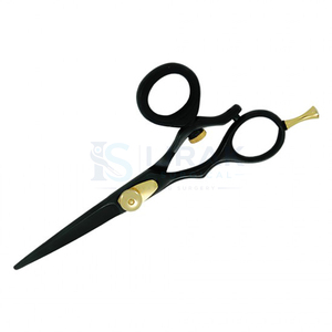 Ciseaux de coiffure professionnels en acier inoxydable, pointe acérée, pour droitiers, manche long, manche en plastique, usage en salon - Product Image 4