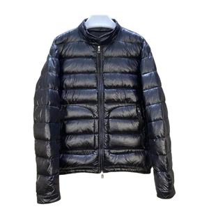 Chaqueta acolchada de lona de alta calidad para hombre, transpirable, ecológica, cuello redondo, cremallera, 100%, relleno de fibra de poliéster, informal, Invierno - Product Image 3